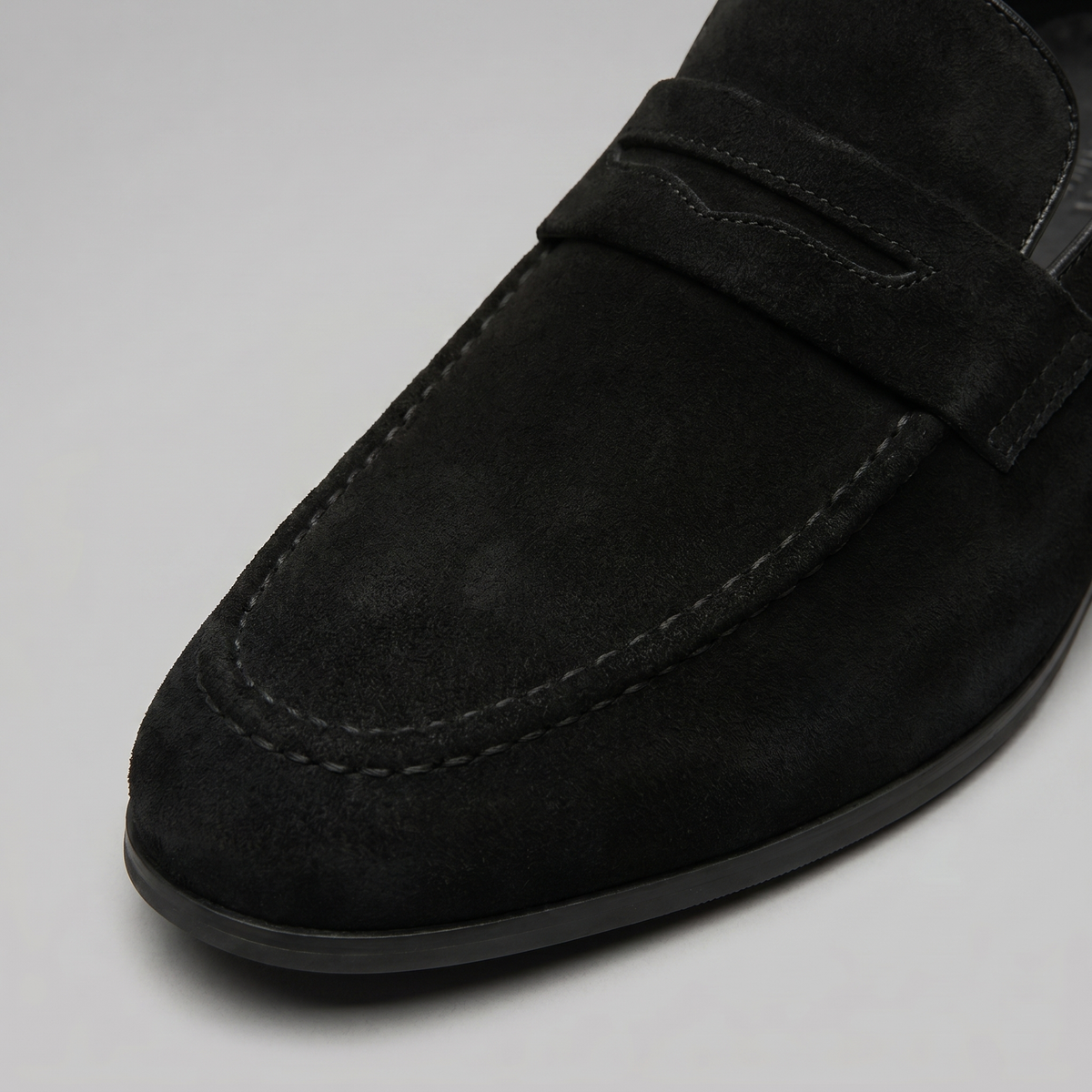 Heren Penny Loafers Suède Smart Casual Instappers