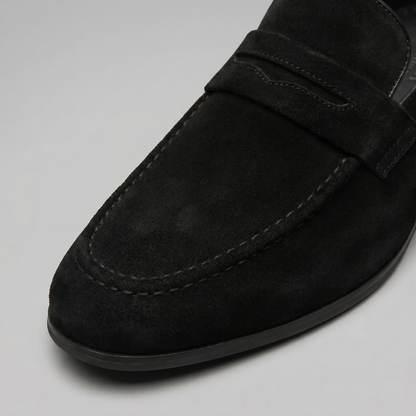 Heren Penny Loafers Suède Smart Casual Instappers