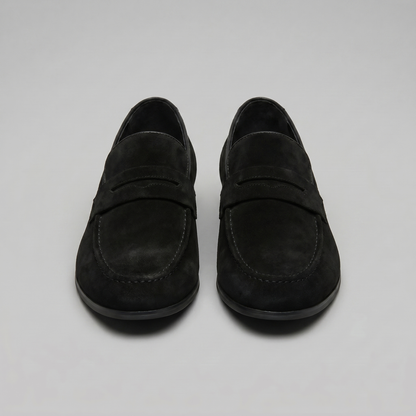 Heren Penny Loafers Suède Smart Casual Instappers
