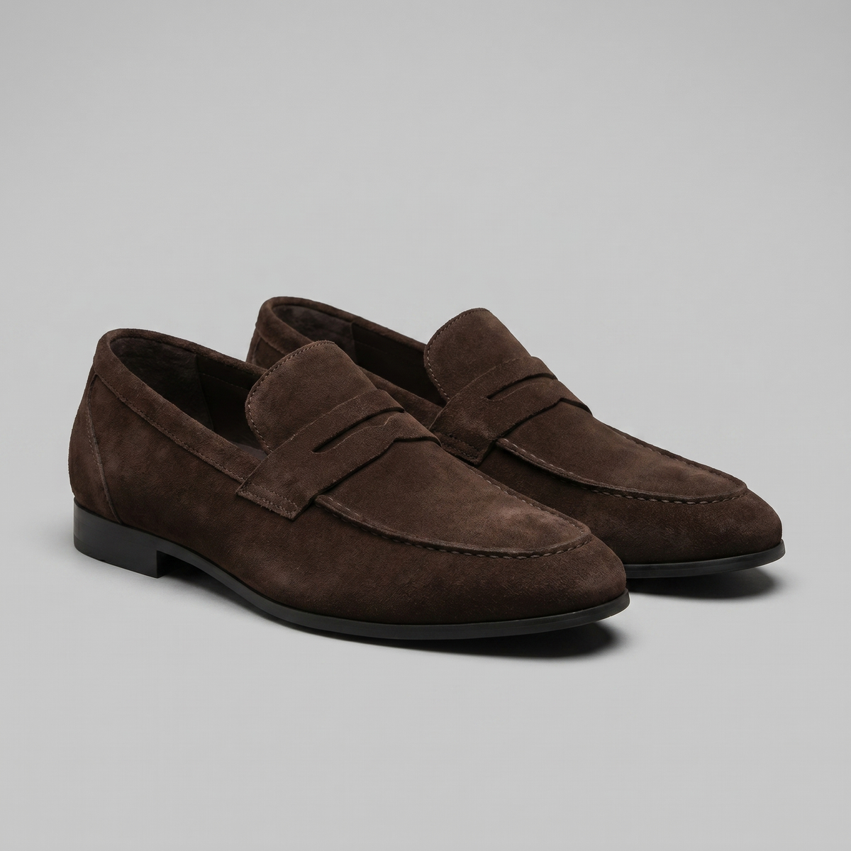 Heren Penny Loafers Suède Smart Casual Instappers