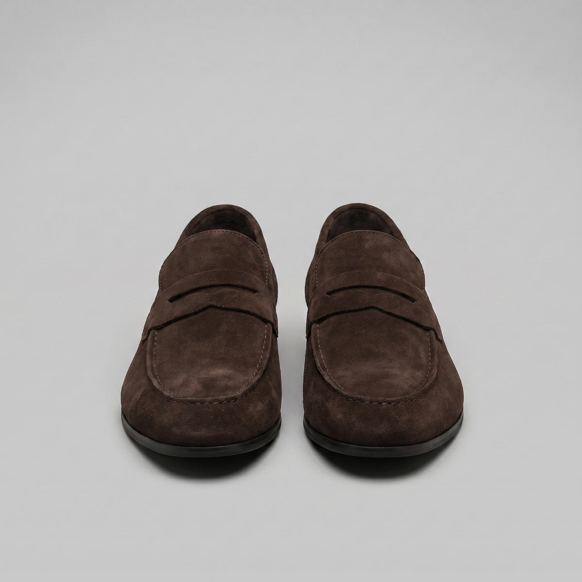 Heren Penny Loafers Suède Smart Casual Instappers