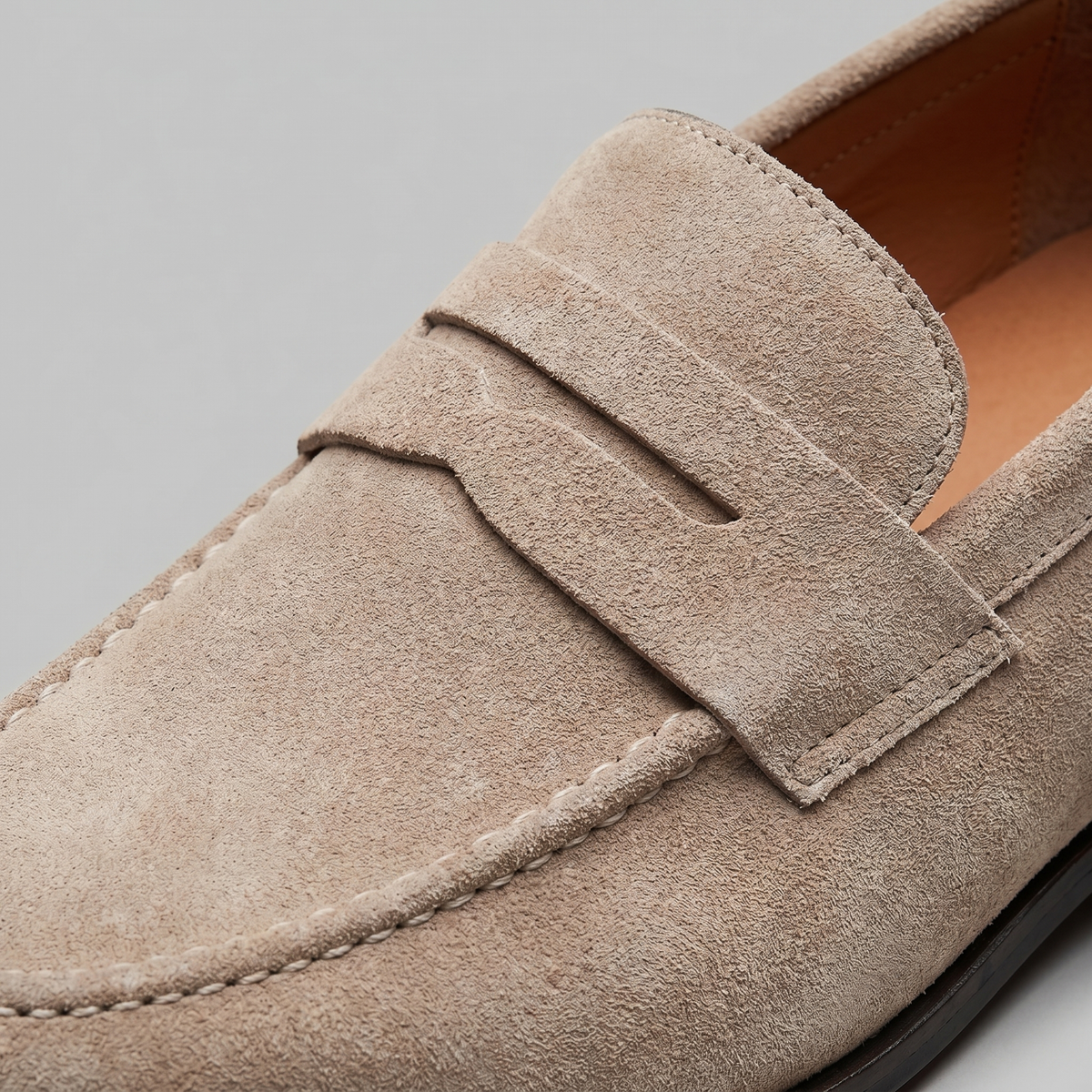 Heren Penny Loafers Suède Smart Casual Instappers