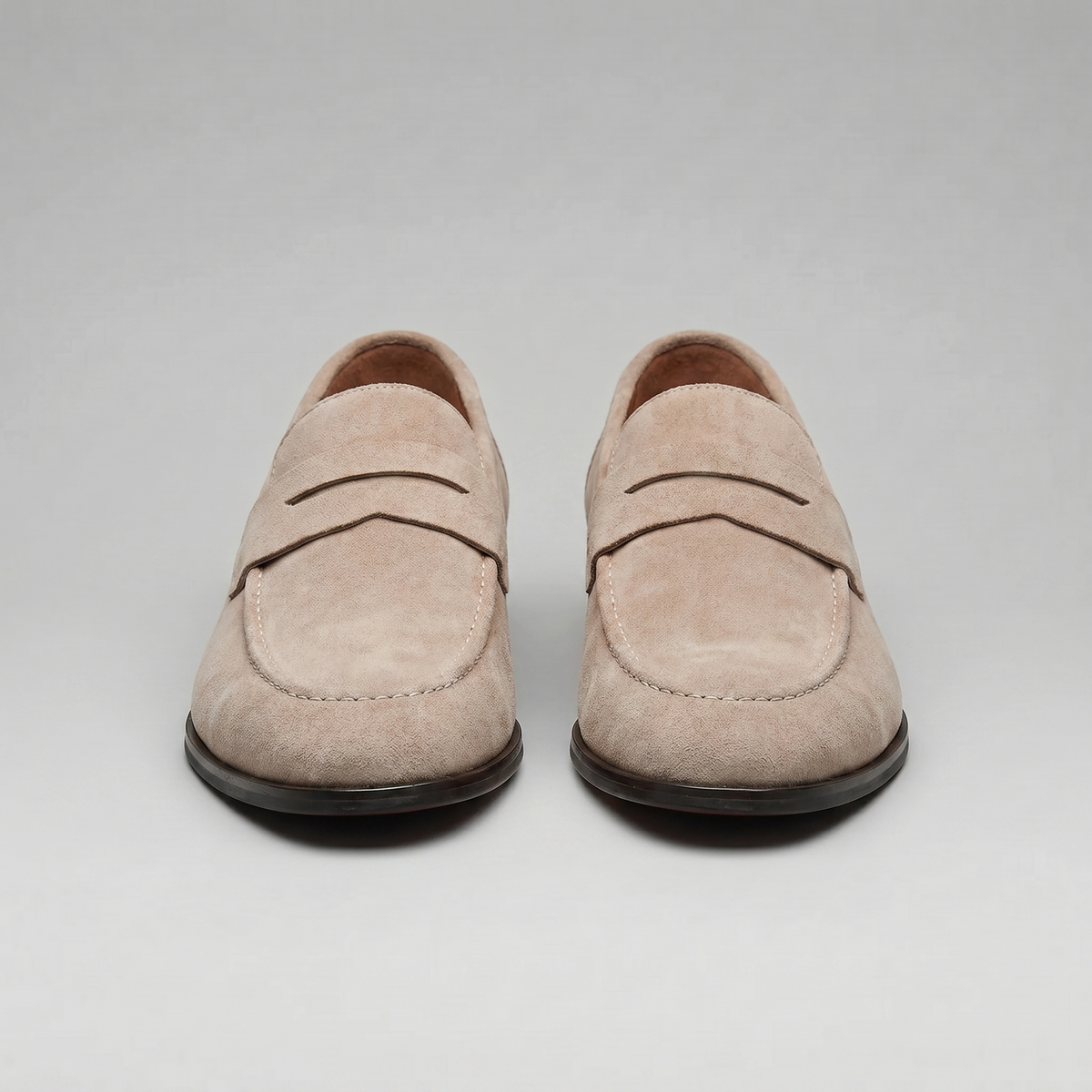 Heren Penny Loafers Suède Smart Casual Instappers