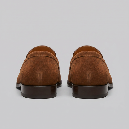 Heren Penny Loafers Suède Smart Casual Instappers