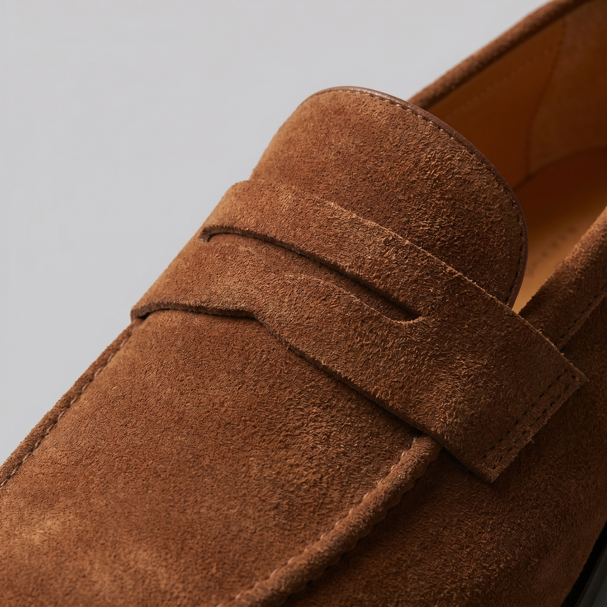 Heren Penny Loafers Suède Smart Casual Instappers