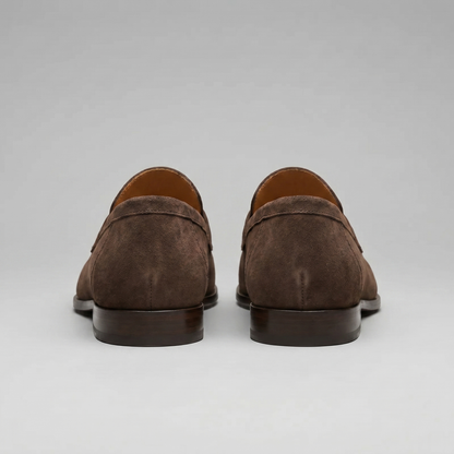 Heren Penny Loafers Suède Smart Casual Instappers