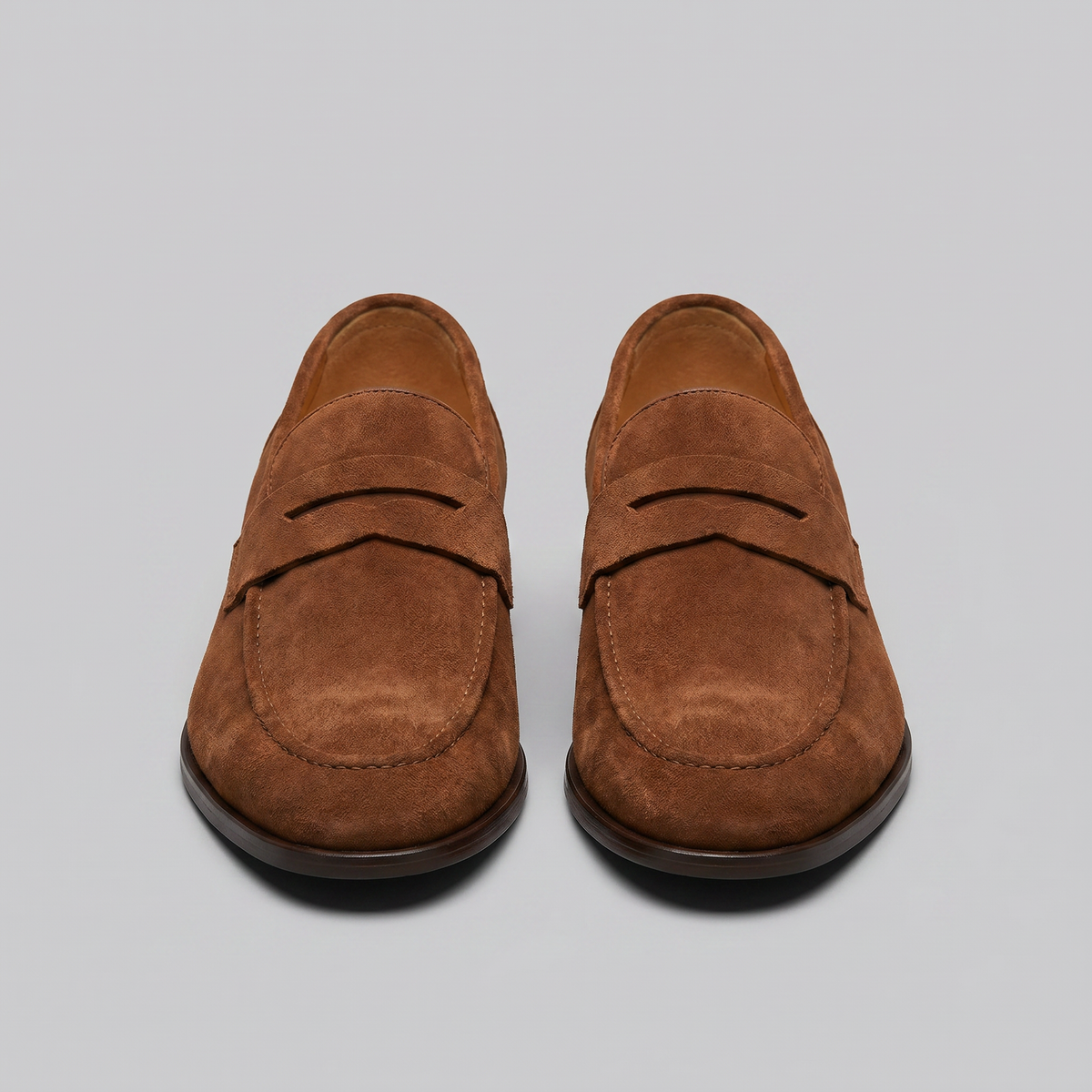 Heren Penny Loafers Suède Smart Casual Instappers