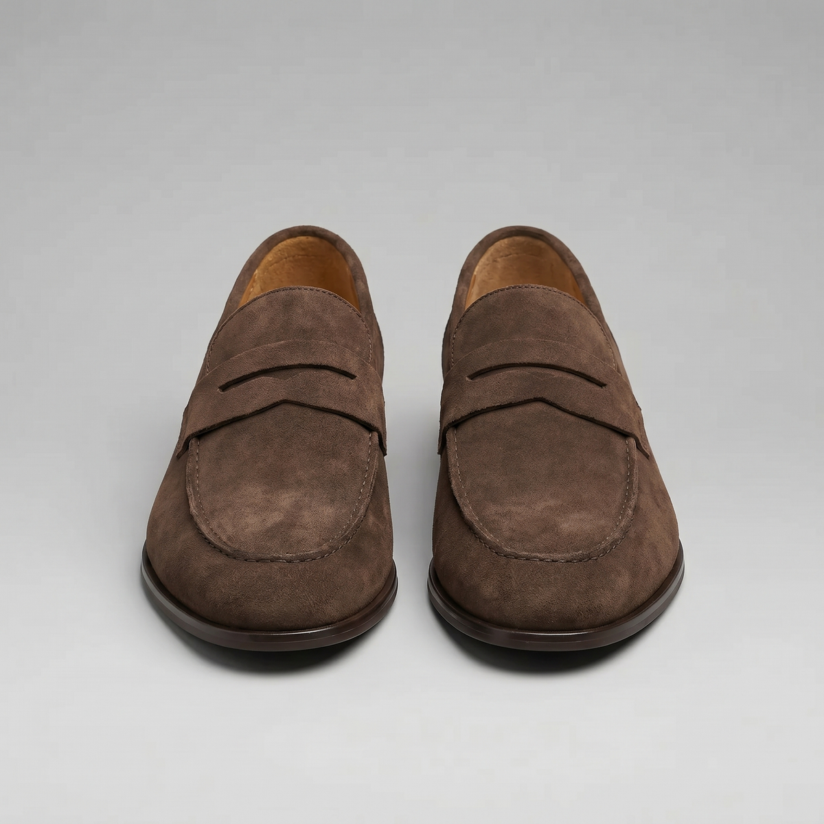 Heren Penny Loafers Suède Smart Casual Instappers
