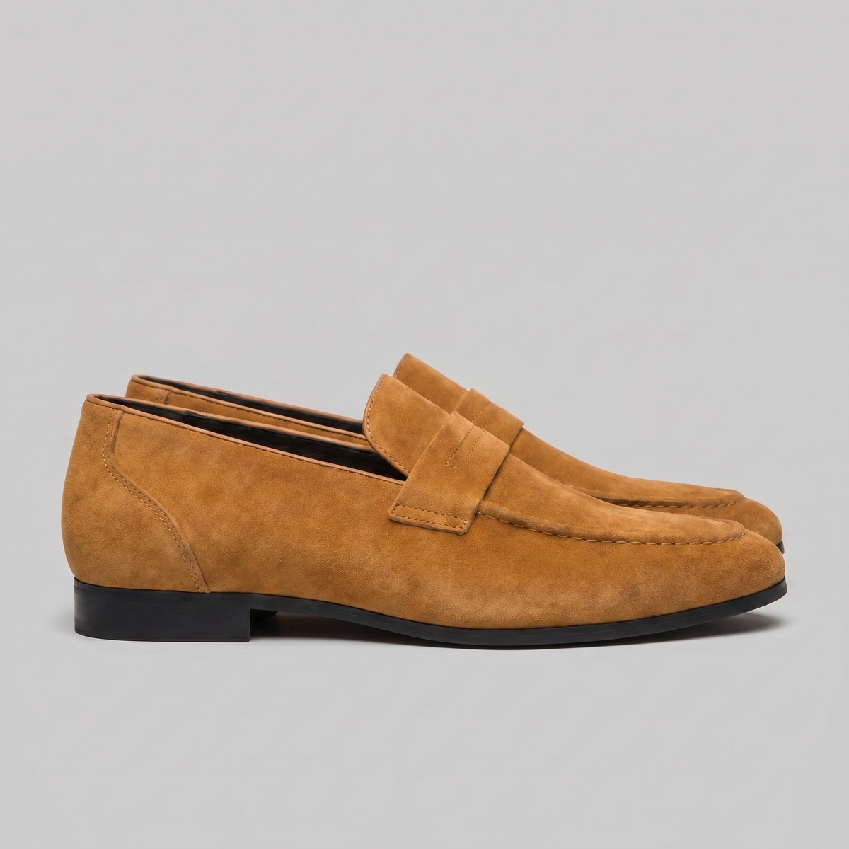 Heren Penny Loafers Suède Smart Casual Instappers
