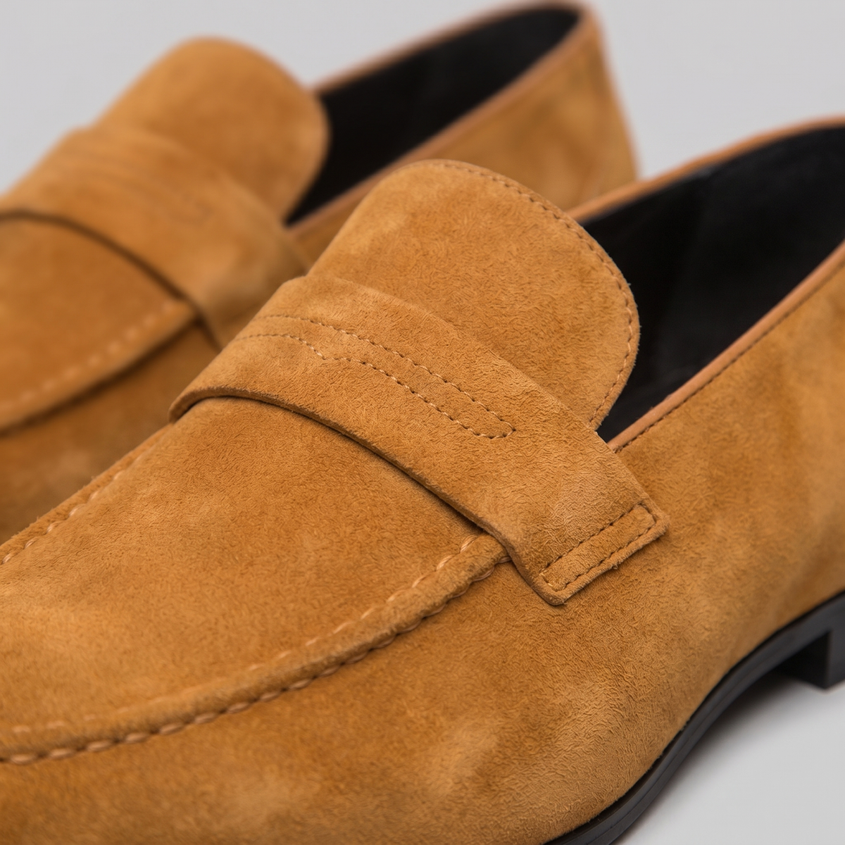 Heren Penny Loafers Suède Smart Casual Instappers