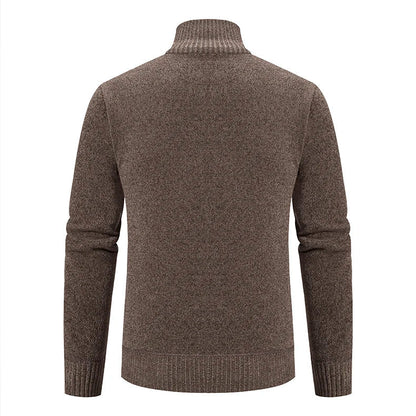 Heren Vest Gebreid met Voering – Zachte Cardigan Jas