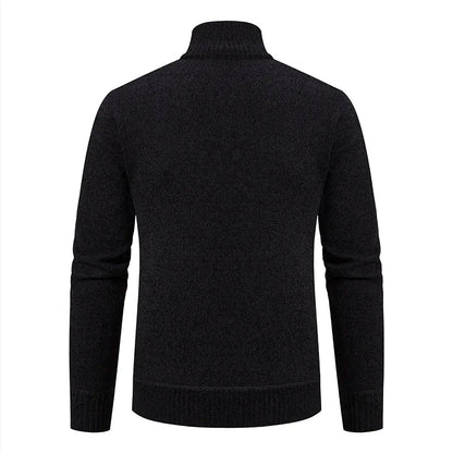 Heren Vest Gebreid met Voering – Zachte Cardigan Jas