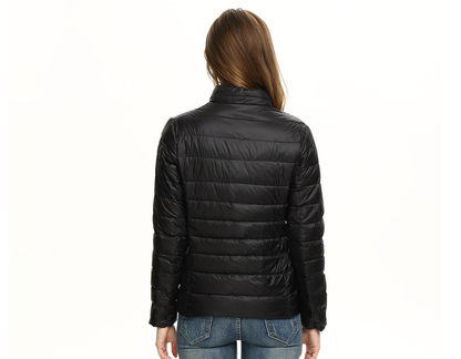 Dames Lichtgewicht Donsjas – Gewatteerde Puffer Tussenjas voor Herfst en Winter, Casual Outdoor