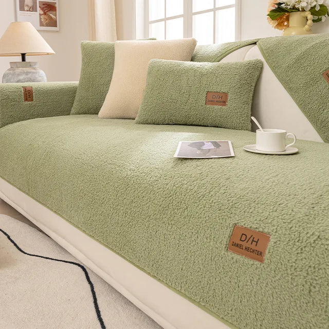 Bankhoes Sherpa Fleece - Antislip Hoes voor Bank