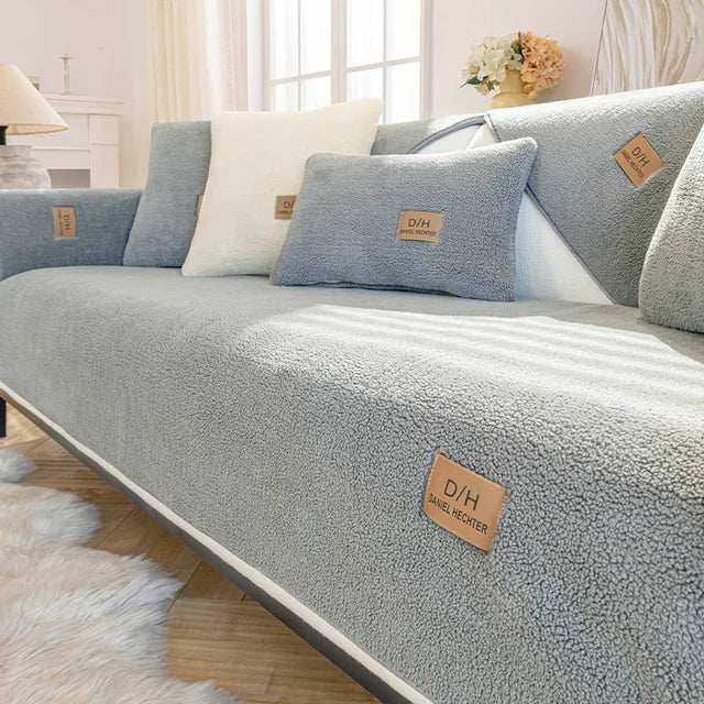 Bankhoes Sherpa Fleece - Antislip Hoes voor Bank