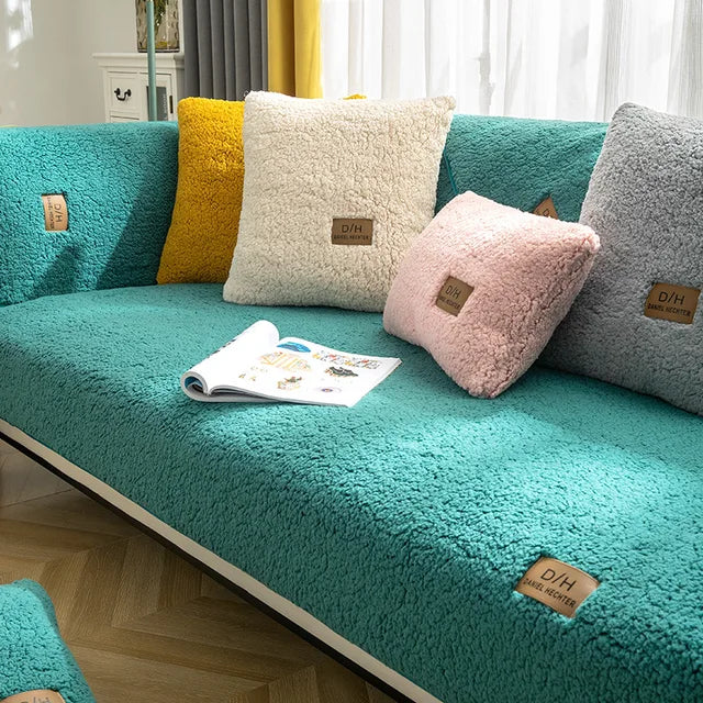 Bankhoes Sherpa Fleece - Antislip Hoes voor Bank