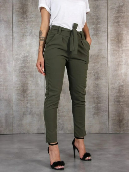 Lotte - Stijlvolle Hoge Taille Broek voor Dames