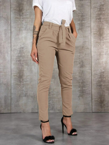 Lotte - Stijlvolle Hoge Taille Broek voor Dames