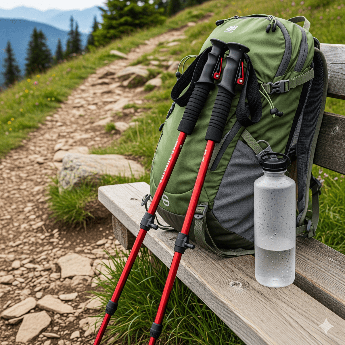 Verstelbare Wandelstokken Trekkingpoles – Lichtgewicht Aluminium