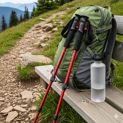 Verstelbare Wandelstokken Trekkingpoles – Lichtgewicht Aluminium