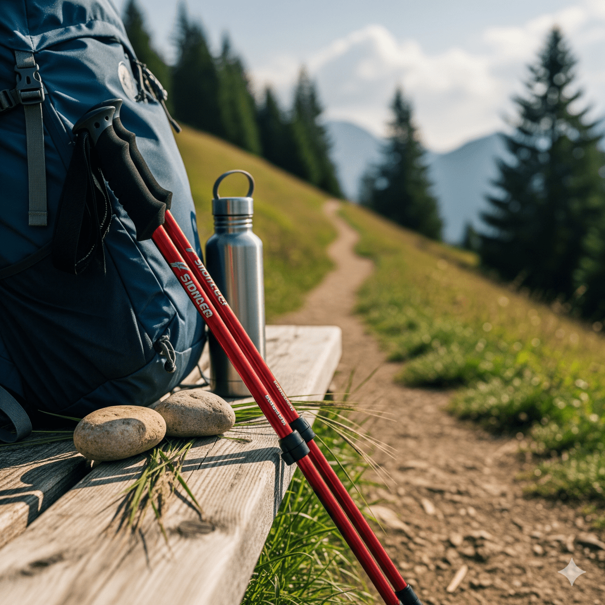 Verstelbare Wandelstokken Trekkingpoles – Lichtgewicht Aluminium