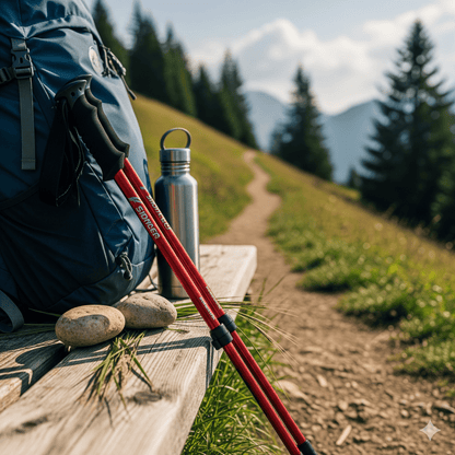 Verstelbare Wandelstokken Trekkingpoles – Lichtgewicht Aluminium