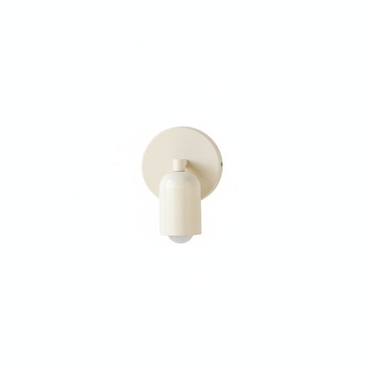 Wandlamp Minimalistisch met Ronde Wandplaat en E27 Fitting