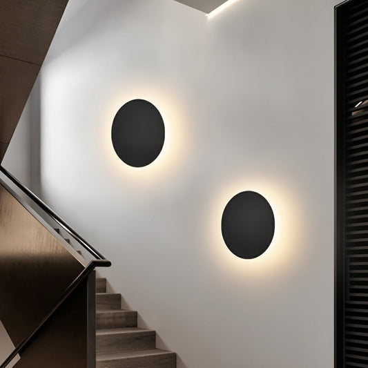 Wandlamp Minimalistisch Rond met LED Halo Effect