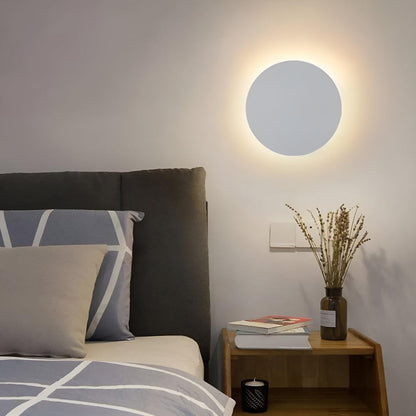 Wandlamp Minimalistisch Rond met LED Halo Effect