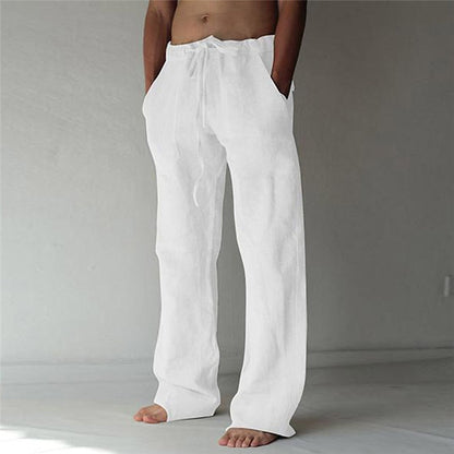 Heren Slim Fit Broek – Casual voor Dagelijks Gebruik, Met Elastische Taille