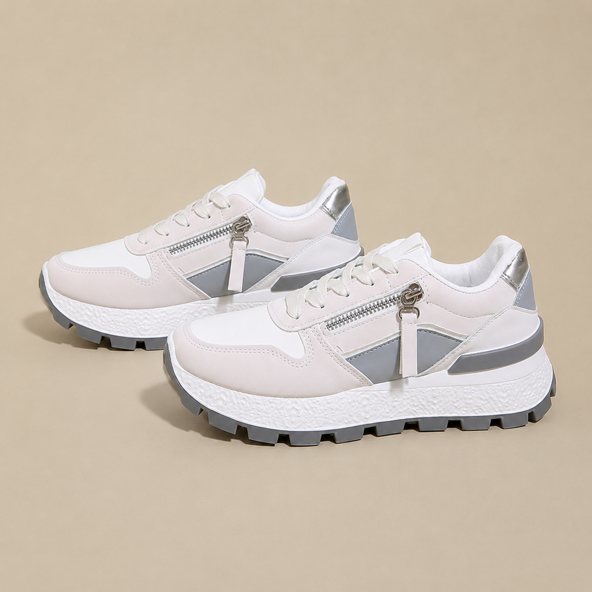 Fleur - Moderne Sneakers met Ergonomisch Voetbed voor Dames