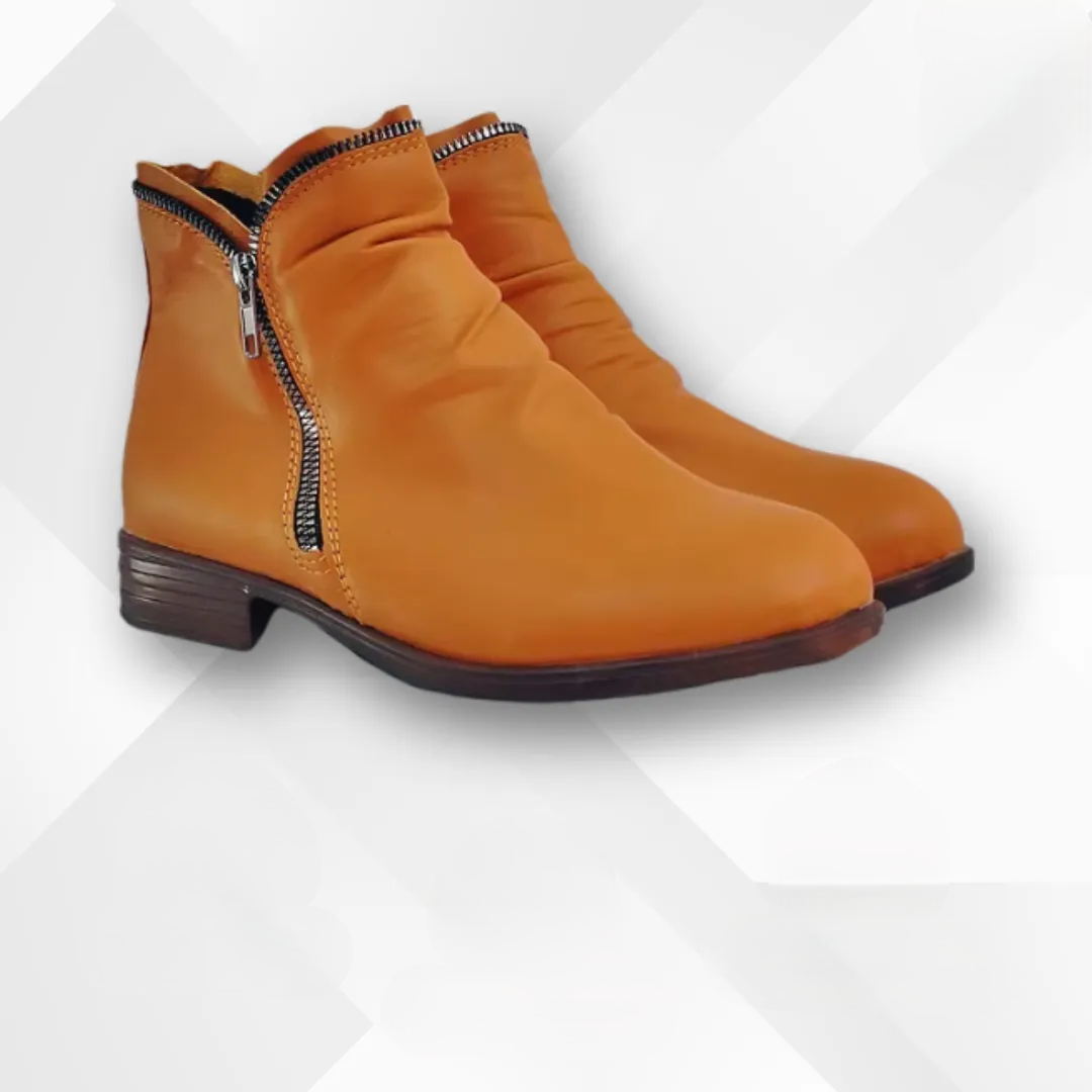 Dames Enkellaarzen met Ergonomische Zool – Herfstlaarzen