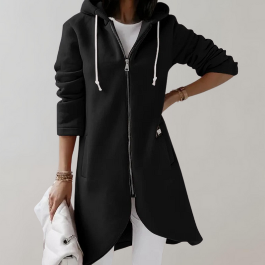 Dames Vest Katoenmix met Lange Mouwen