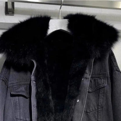 Dames Denim Jacket Klassiek Model - Spijkerjas