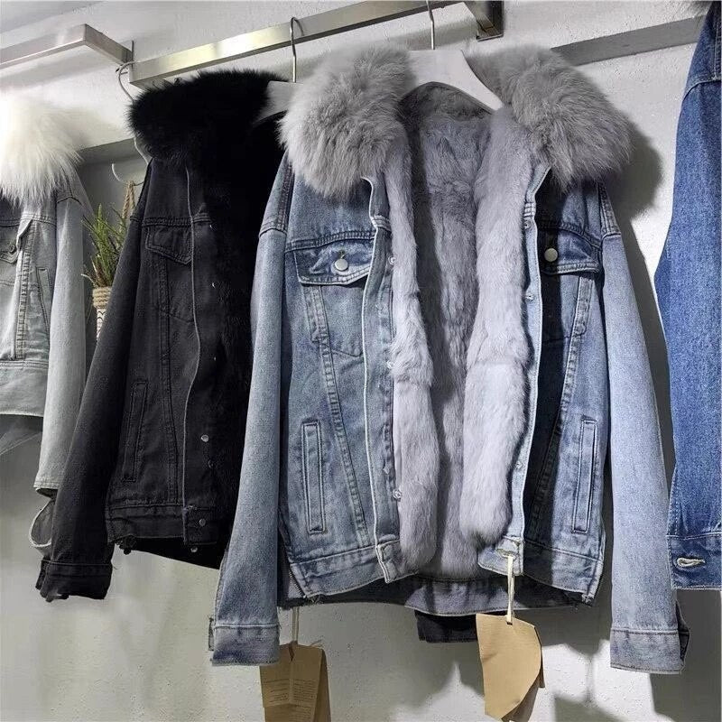 Dames Denim Jacket Klassiek Model - Spijkerjas