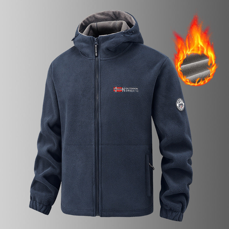 Dames Fleece Joggingset met Vest en Joggingbroek