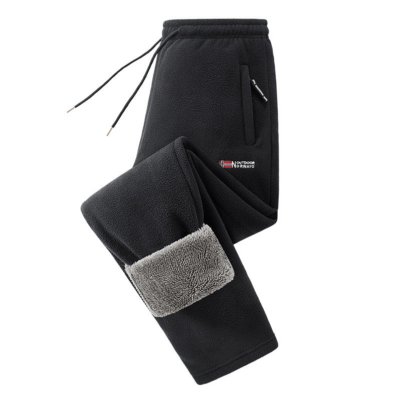 Dames Fleece Joggingset met Vest en Joggingbroek