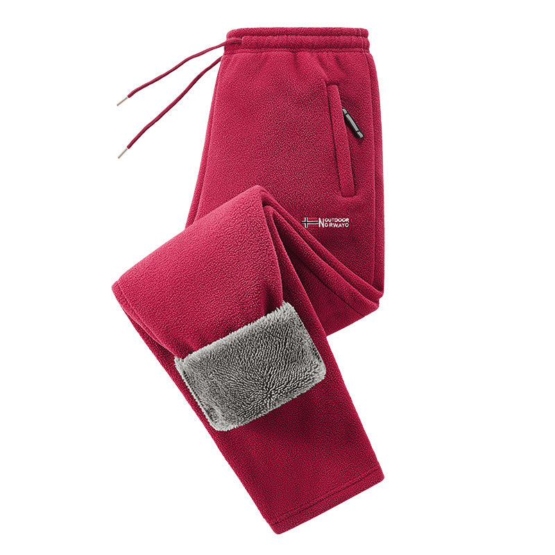 Dames Fleece Joggingset met Vest en Joggingbroek