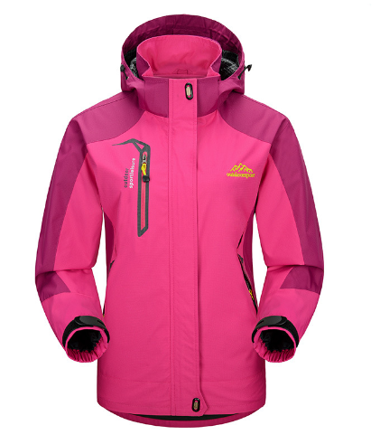 Dames Winterjas 3-in-1 met Afneembare Fleece Voering