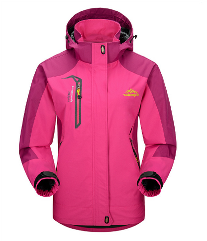 Dames Winterjas 3-in-1 met Afneembare Fleece Voering