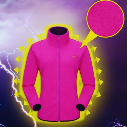 Dames Winterjas 3-in-1 met Afneembare Fleece Voering