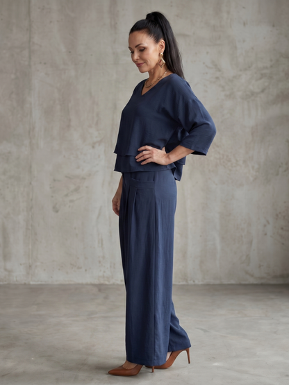 Dames Getailleerde Set – Geschikt voor Casual en Dagelijks Gebruik, Ideaal voor Lente en Zomer