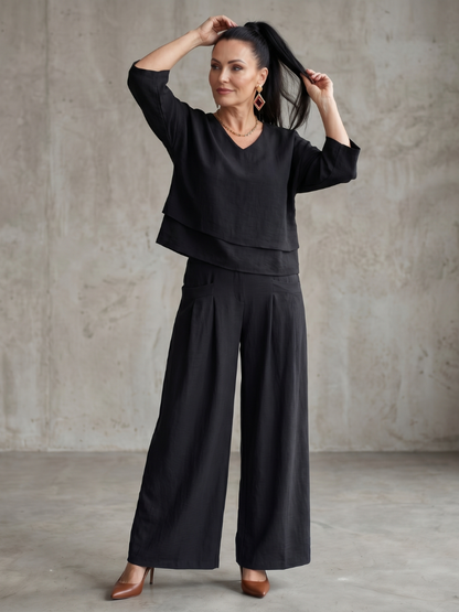Dames Getailleerde Set – Geschikt voor Casual en Dagelijks Gebruik, Ideaal voor Lente en Zomer