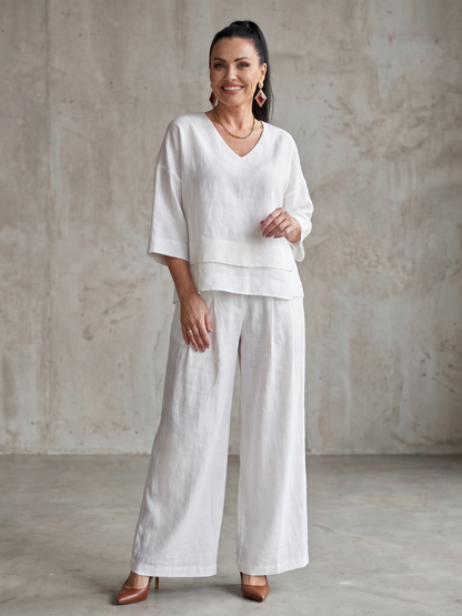 Dames Getailleerde Set – Geschikt voor Casual en Dagelijks Gebruik, Ideaal voor Lente en Zomer