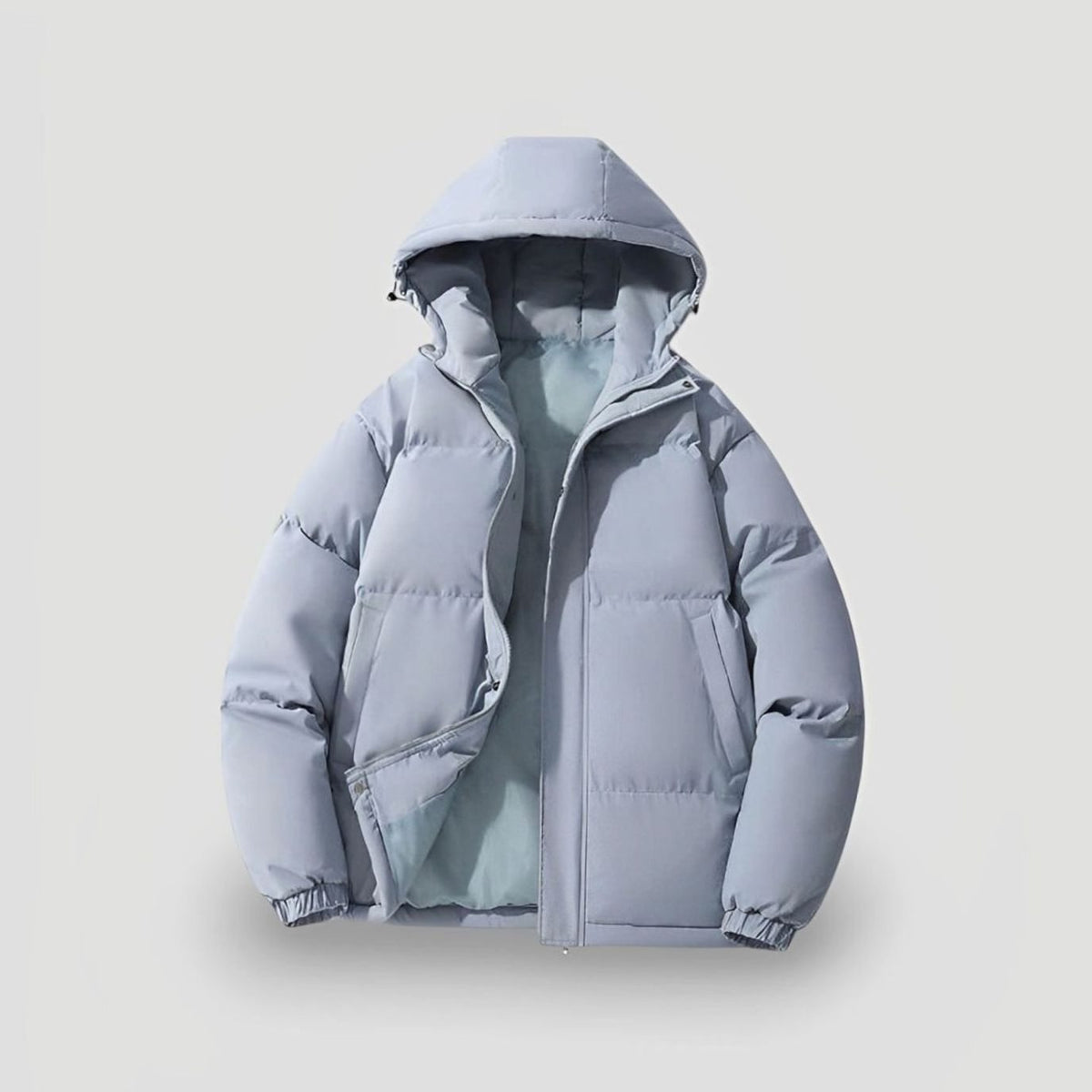 Dames Gewatteerde Puffer Jas Oversized met Capuchon