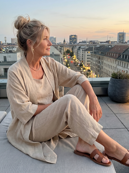 Dames Set – Comfortabele Pasvorm voor Thuisgebruik, Geschikt voor Lente en Zomer