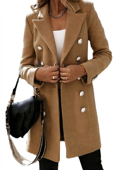 Dames Trenchcoat met Ceintuur en Getailleerde Pasvorm