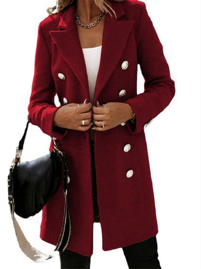 Dames Trenchcoat met Ceintuur en Getailleerde Pasvorm