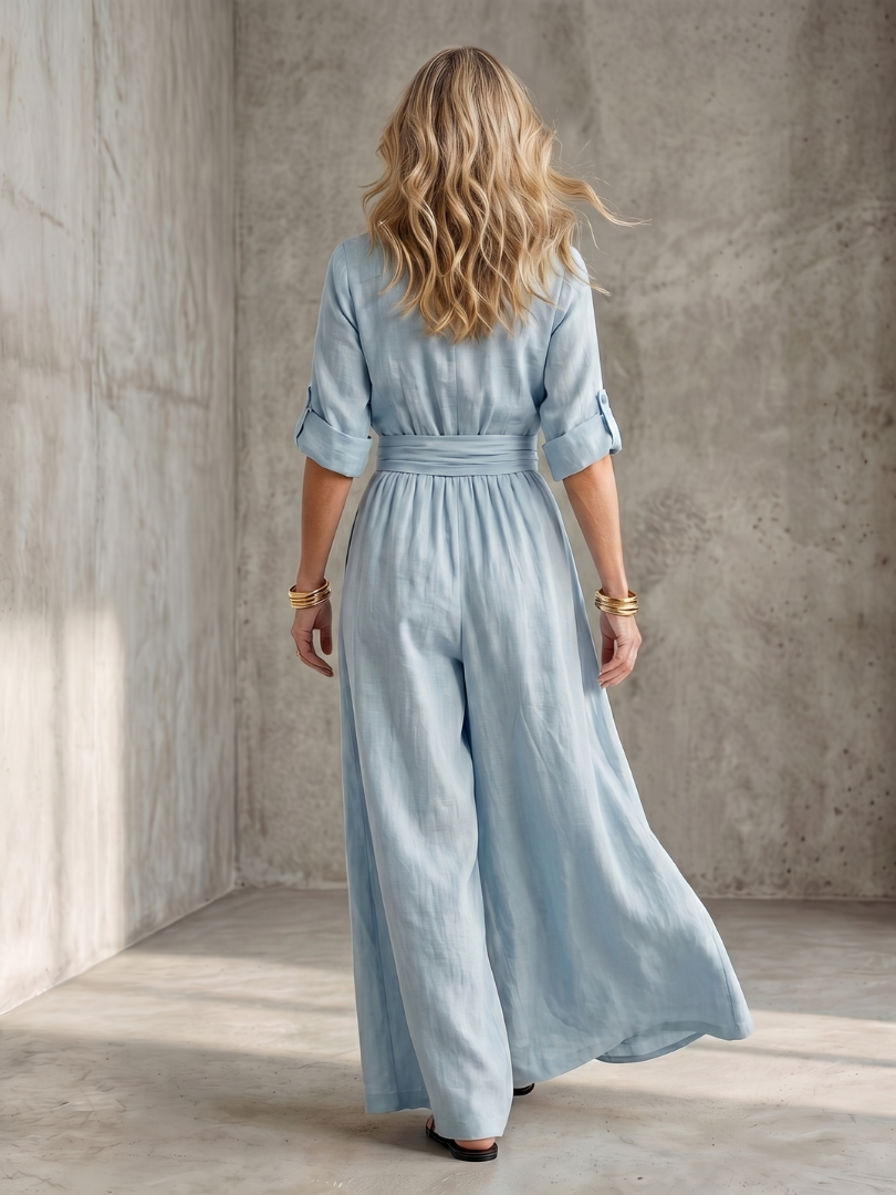 Dames Getailleerde Maxi Jurk – Geschikt voor Zomer en Casual Gebruik