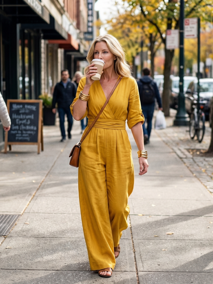 Dames Getailleerde Maxi Jurk – Geschikt voor Zomer en Casual Gebruik